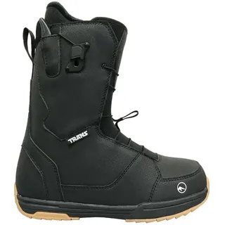 TRANS Herren Snowboard Softboots Team Double Fastlace Gr. 45 (MP 29.5) Schwarz SCHWARZ 45