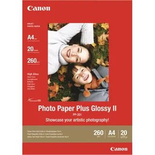 Canon Plus Glossy II PP-201 13 x 18 cm 265 g/m2 20 Blatt