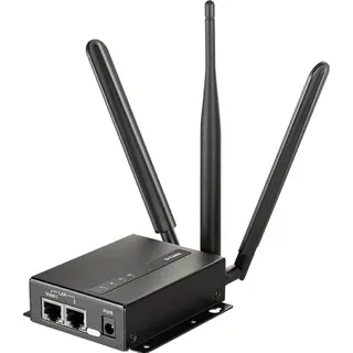 D-Link DWM-313 wireless router Gigabit Ethernet Black, Router, Schwarz