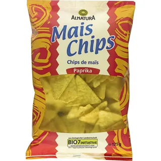 Alnatura Bio Mais Chips Paprika, 125g