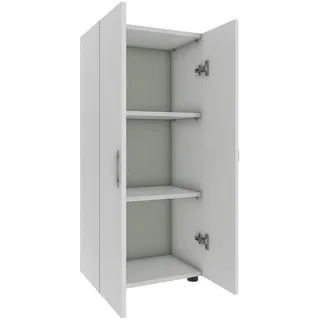 VCM Ulas Aktenschrank 49 x 34 x 108 cm weiß