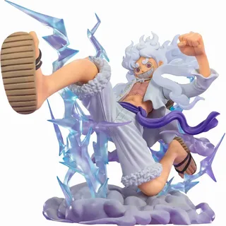 Tamashii Nations One Piece Monkey Druffy Gear 5 Gigantic Figuarts Zero Extra Battle Figur - White / Grey