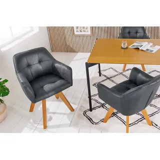 Riess-Ambiente Stuhl LOFT Buchenholzgestell antik grau