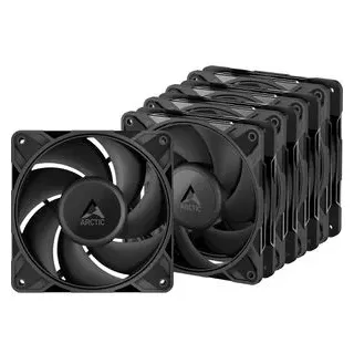 Arctic P12 Pro PST (5-pack) - Gehäuselüfter - 120mm - Schwarz