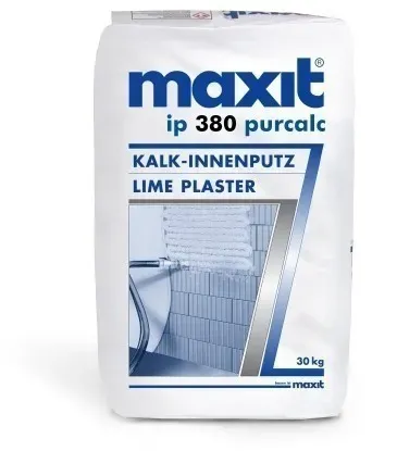 Kalk-Grundputz für Innen - maxit ip 380 purcalc - 30kg