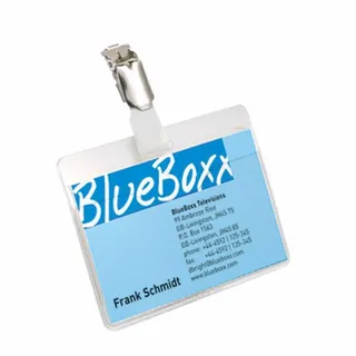 Durable Namensschild 810619 90x60mm Kunststoff tr 25 St./Pack.