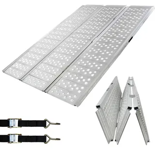 Trutzholm DREIBREIT by TRUTZHOLM Alu Auffahrrampe 215 cm 2-fach klappbar 215cm Tragkraft 1020kg