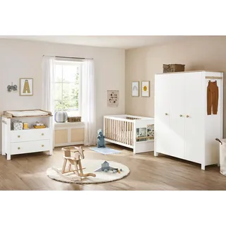 Pinolino 2-tlg. Babyzimmer Lova breit, weiss