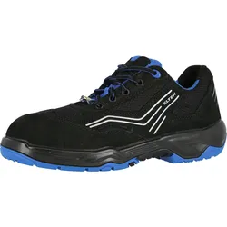 Sicherheitshalbschuh S1 "AMBITION BLUE LOW" ESD DIMENSION PRO - 45 - schwarz