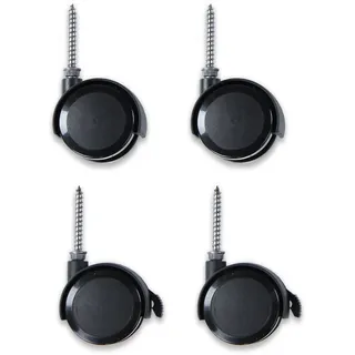 babybay Rollensatz Parkett passend für Modell Trend und All in One / vom Beistellbett zum Stubenwagen / Rollen