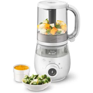 Philips Avent Babynahrungszubereiter, 4In1 Robot Karten, Mehrfarbig Easypappa 2.0