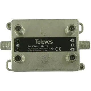 Televes Abzweiger 5-1218 MHz AD:17dB 457403