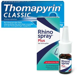 THOMAPYRIN CLASSIC 20ST. + RHINOSPRAY Plus 10ML SET St