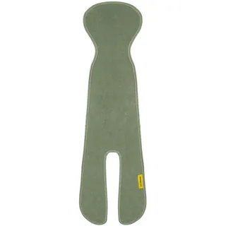 Aeromoov - Baby Sitzauflage Air Layer - Einlage Für Autositz oder Kinderwagen - Gruppe 2/3 mit Beinen - Antischwitz Sommerbezug - Bio-Baumwolle - Green Moss