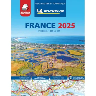 Travel House Media France 2025 - Tourist & Motoring Atlas Multi-flex