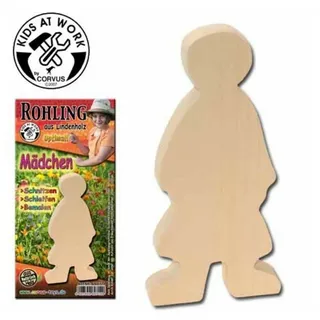 Corvus A600714 - Kids-at-Work, Schnitzrohling, Mädchen