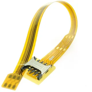 chenyang Micro SIM Karte auf Nano SIM Kit Verlängerung Soft Flat FPC Kabel 10cm