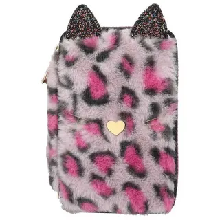 DEPESCHE 3-Fach Federtasche Leo Fell REBEL KITTY