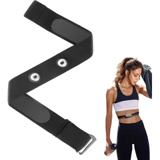 Polar Pro Brustgurt, Herzfrequenzmesser Gürtel, Cardio Gürtel verstellbar für Herzfrequenzsensor für ANT+ & Bluetooth Brustgurt (70 cm bis 105 cm), Kompatibel mit Garmin, Wahoo, Polar H10 H9, Coospo