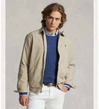 Polo Ralph Lauren für Herren. 710548506002 Jacke mit doppelter Falte beige (S), Lässig, Baumwolle, Polyester