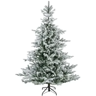 Amicasa Weihnachtsbaum Grandis Fir PE/PVC 180cm,grün/weiss
