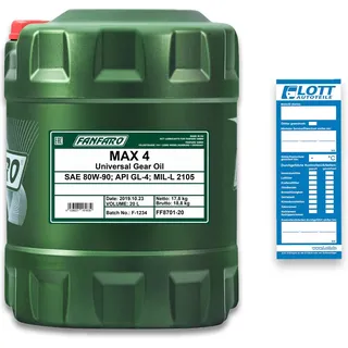 Fanfaro MAX 4 80W-90