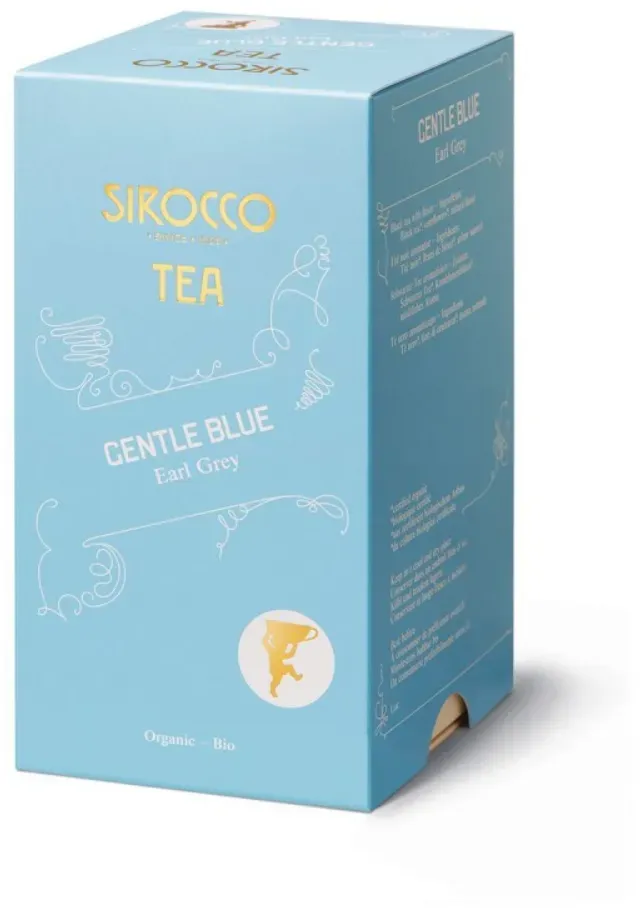 Sirocco Bio Tee Gentle Blue Earl Grey Tea 20 Sachets à 2,5 g