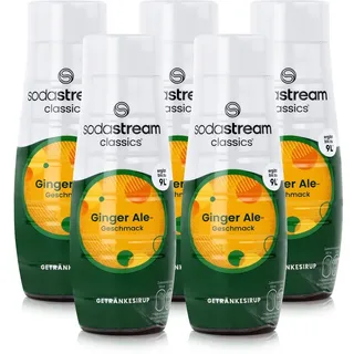SodaStream Getränke-Sirup classics Ginger Ale 440ml (5er Pack)