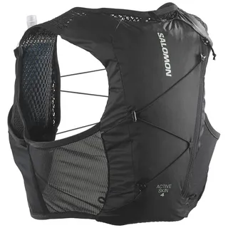 Salomon Active Skin 4 Set Trinkweste - Black / Metal - S