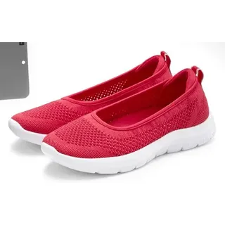 LASCANA Sneaker Ballerinas Damen pink Gr.44