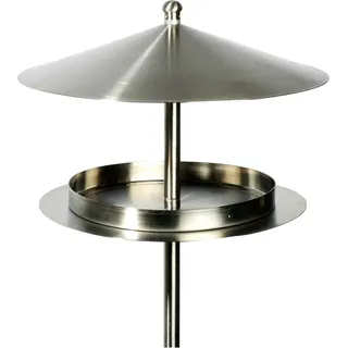 Dobar Design-Futterhaus aus Edelstahl mit Ständer