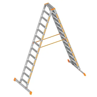 Topic 1043 Stufenstehleiter 2 x 13 Stufen