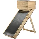 Dörrautomat DOBAR "Solar-Trockner aus Holz", natur, B:52,5cm H:98cm T:102,5cm, Dörrautomaten, zum Trocknen von Kräutern, Obst und Gemüse