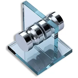 doporro Türknauf TK01 Türgriff Duschtürknopf Duschtürgriff Dusche Griff Beschläge