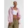 Sweat Fleece Hoodies Zipthrough in softpink Gr 3XL