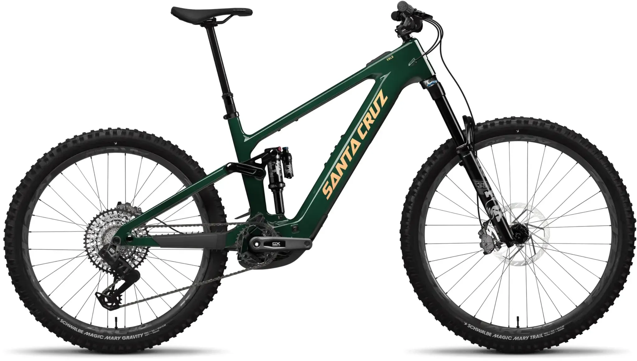 Santa Cruz Vala C GX AXS Performance CX 600 Wh Mixed - L - Midnight Green