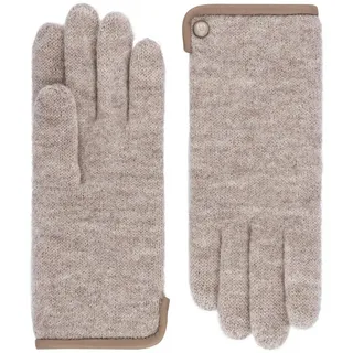Roeckl Strickhandschuhe FELTED WOOL beige 6