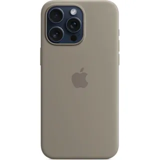 Apple iPhone 15 Pro Max Silikon Case tonbraun