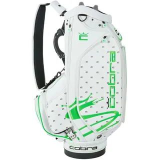 Cobra LE Crown Ditsy Tour Staff Bag – Golftasche – Cart Bag – Weiß Grün
