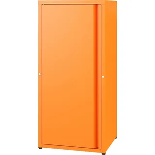 [en.casa] Burlöv Aktenschrank 88 x 40 x 35 cm orange