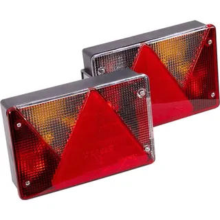 Aspöck Rückleuchten-Set Multipoint IV für Pkw-Anhänger
