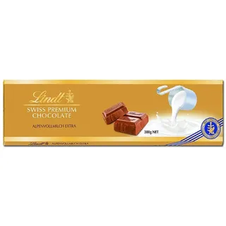 Lindt (26,77€/1kg) Lindt Alpen-Vollmilch-Schokolade Extra 300g Tafel