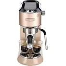 DeLonghi Espressomaschine Dedica Arte, EC 885.BG, mit Milchaufschäumer, 1,1 Liter, Edelstahl, creme