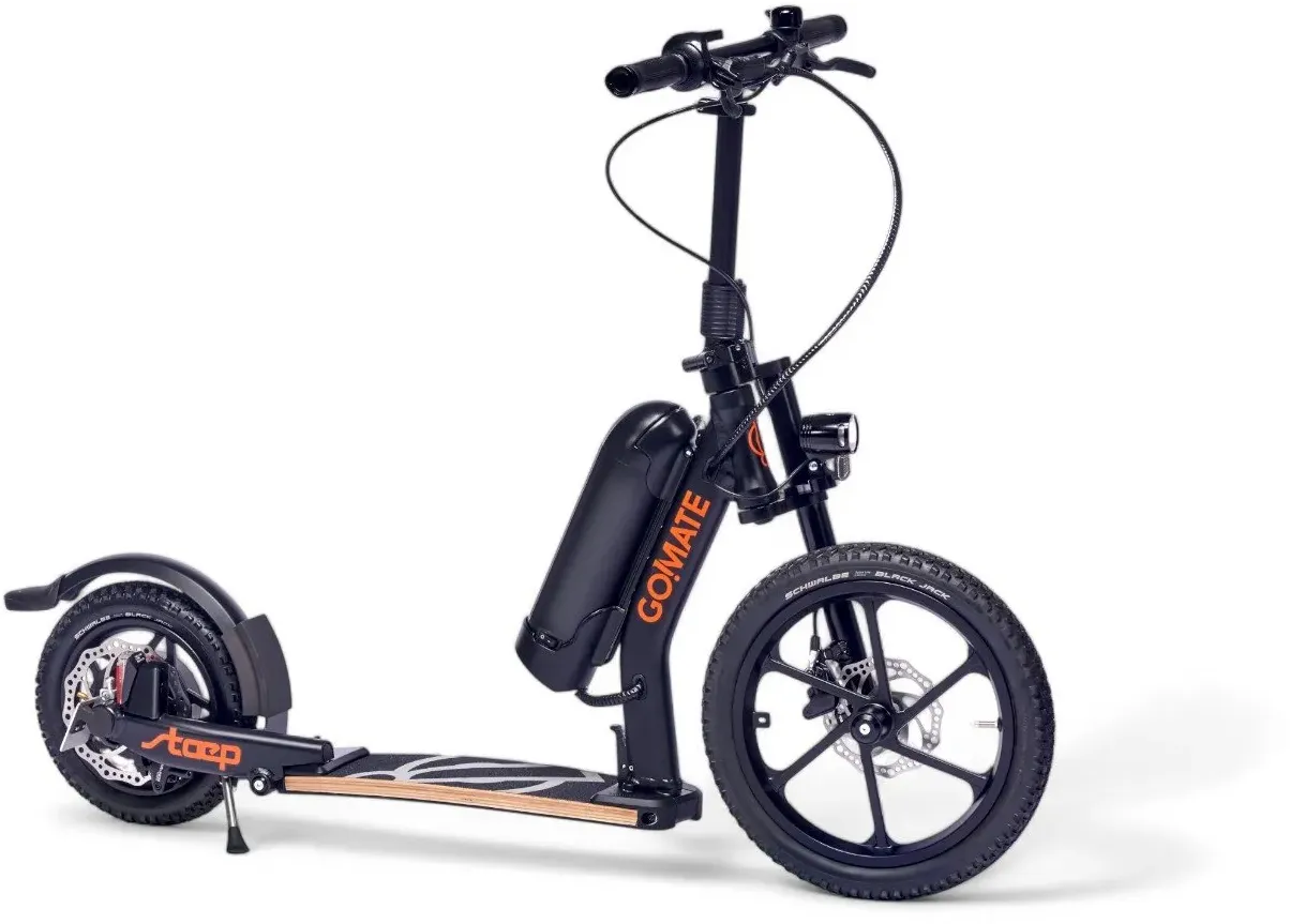 GoMate Staep ER3 500W StVZO E-Roller 3-fach faltbar - schwarz