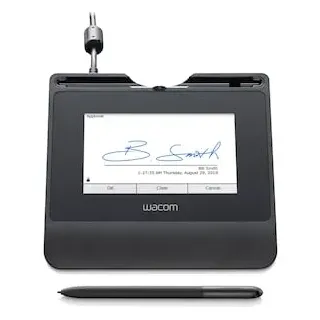 Wacom Signature Set STU-540 sign pro PDF USB Stift-Display, Unterschriften-Pad Schwarz