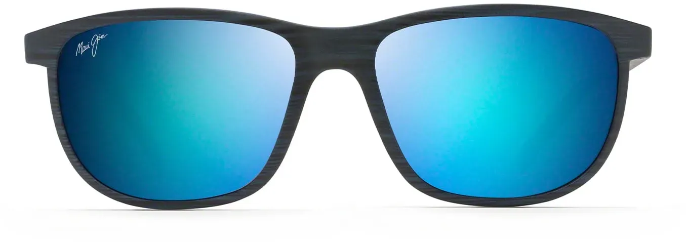 Maui Jim LELE KAWA _ Dunkles Marineblau gestreift (B811-03S)