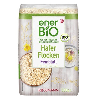 ROSSMANN enerBiO Bio Feinblatt Haferflocken 500,0 g