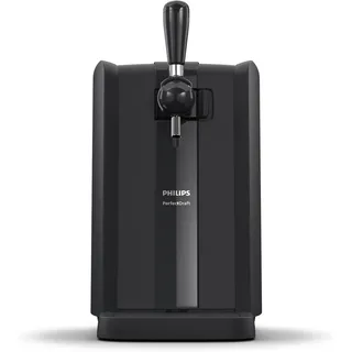Philips PerfectDraft Bierzapfanlage für zu Hause, 6 l, Frisches, 3° Grad Kaltes Bier für 30 Tage mit LED-Anzeigen (HD3760/90)