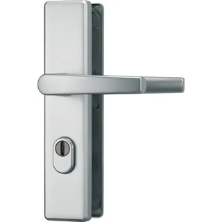 ABUS Türschutzbeschlag KLS114 ZS DD (beid. Drücker) in F1