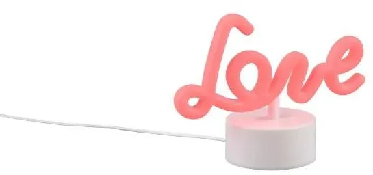 Trio Reality TR55931101 LED Tischlampe AMOR | 1W integrierte LED-Quelle